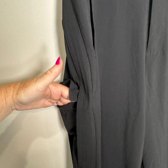 Athleta Uptown Ankle Pants Size 10 Black High Rise Stretch Cargo Travel NWT - Picture 7 of 13